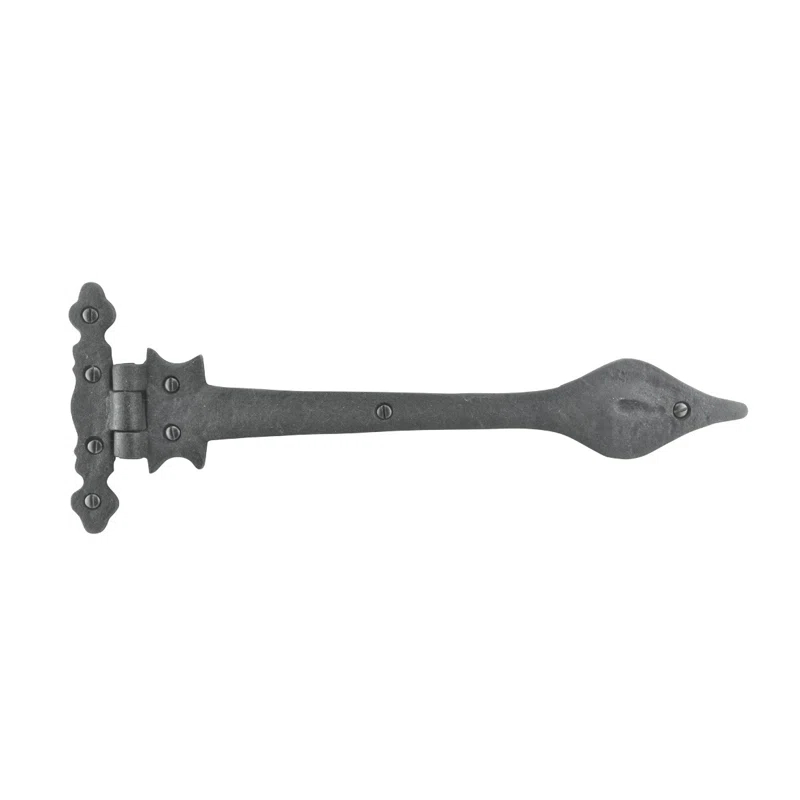 Doors Spear Tip Wrought Iron Strap Hinge