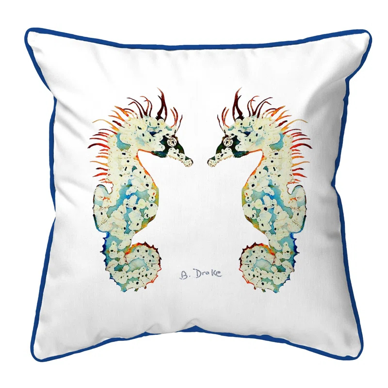 Betsy Drake Interiors Throw Pillow
