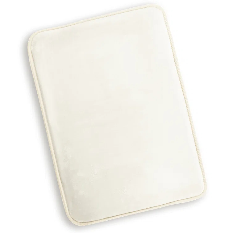 Clara Clark Ultra Soft and Absorbent Memory Foam Bath Rug Set with Non-Slip Backing