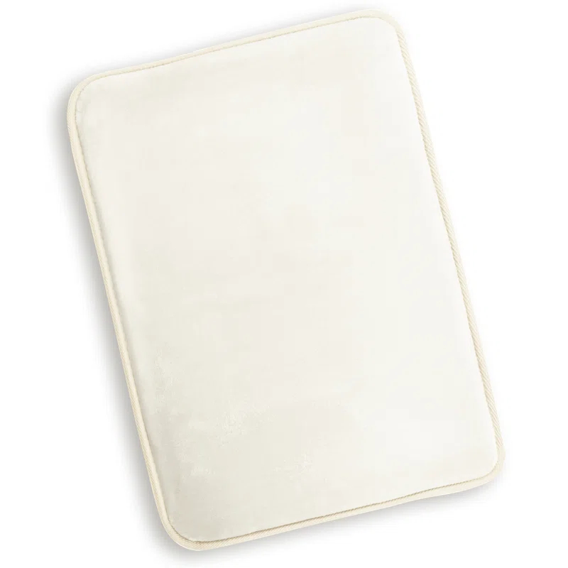 Clara Clark Ultra Soft and Absorbent Memory Foam Bath Rug Set with Non-Slip Backing