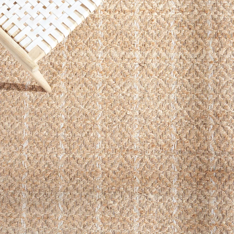 Sand & Stable™ Kevin Hand-Woven Cotton/Jute Gray/Beige Area Rug