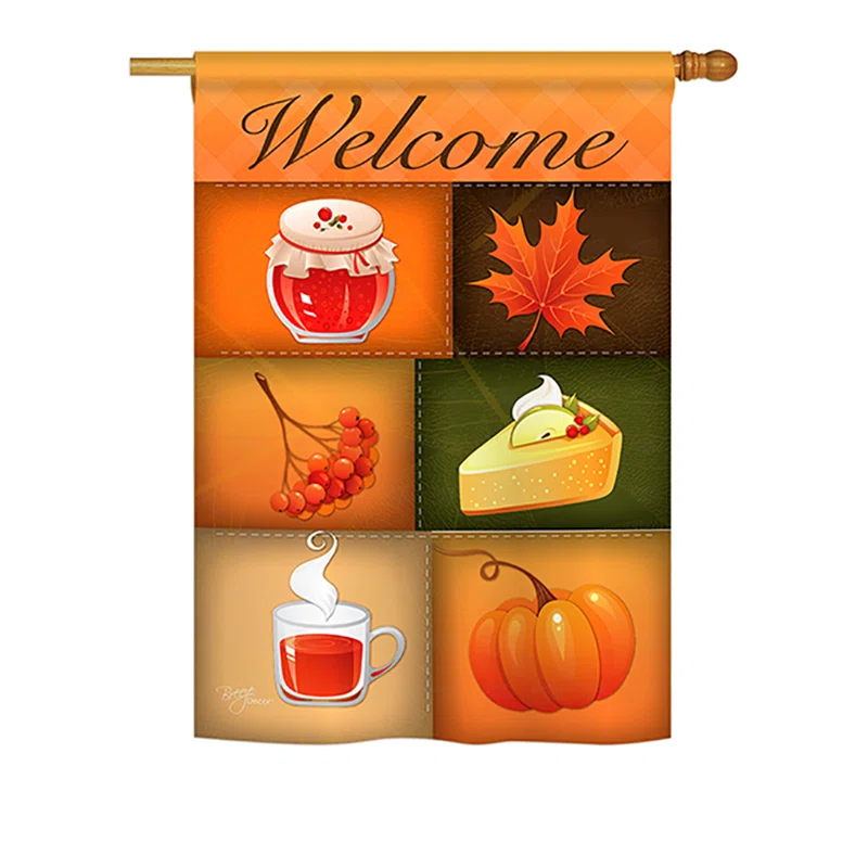 Breeze Decor Double Sided Polyester Garden Flag