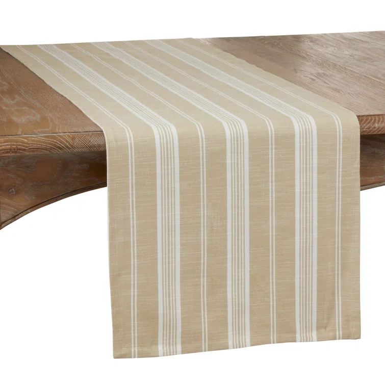 Gracie Oaks Calera Cotton Table Runner