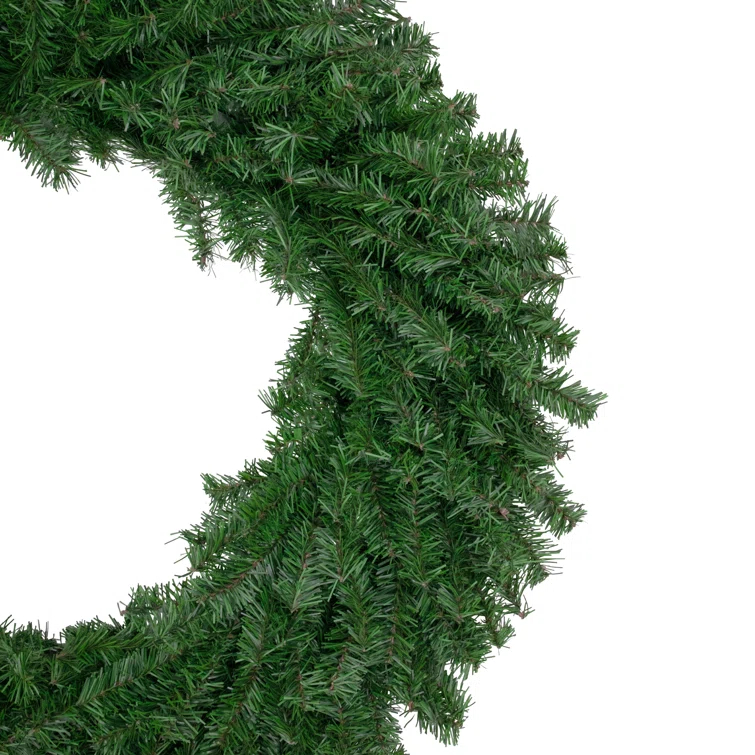 Canadian Pine Artificial Christmas Wreath Unlit