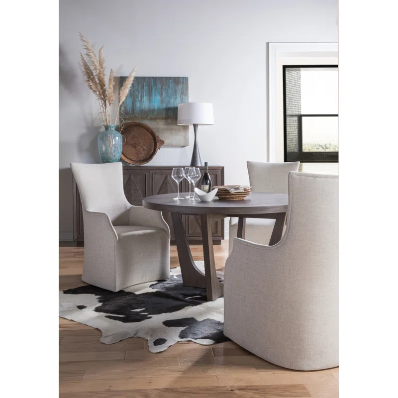 Artistica Home Signature Designs Juliet Arm Chair With Casters