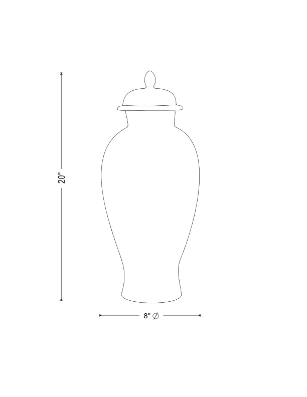 Port 68 Odeon Handmade Decorative Urns & Jars