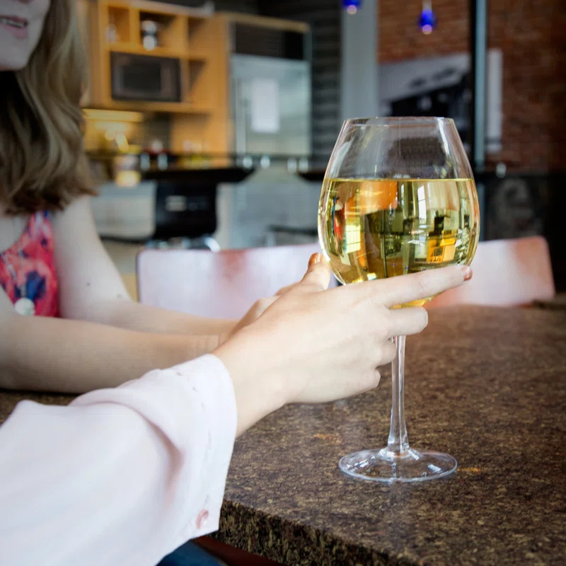 Domestic Corner Premium Giant Glass - Wine