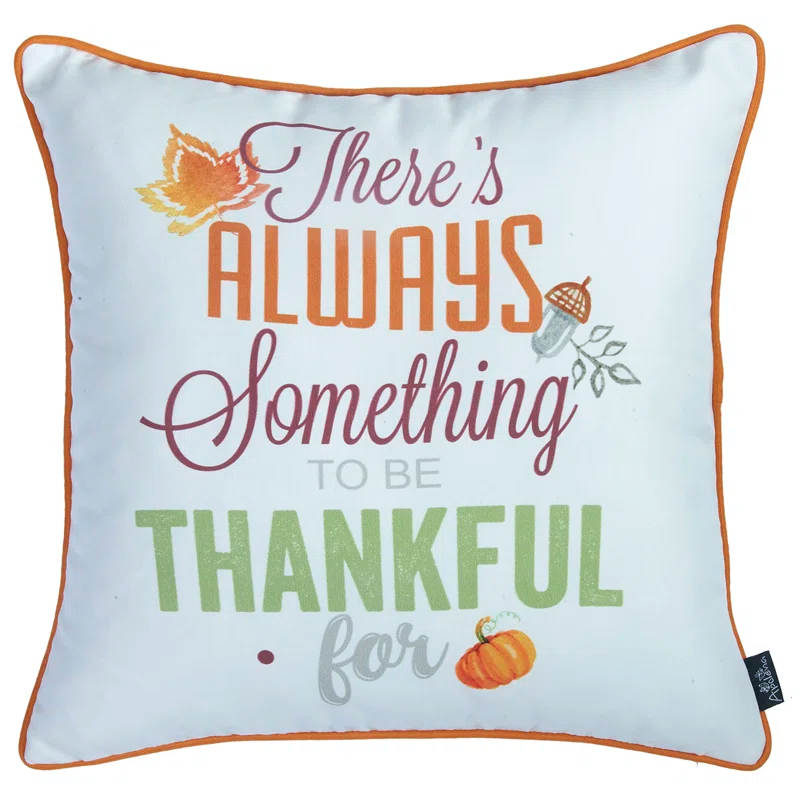 HomeRoots Gingham Pillow Cover (Set of 4)
