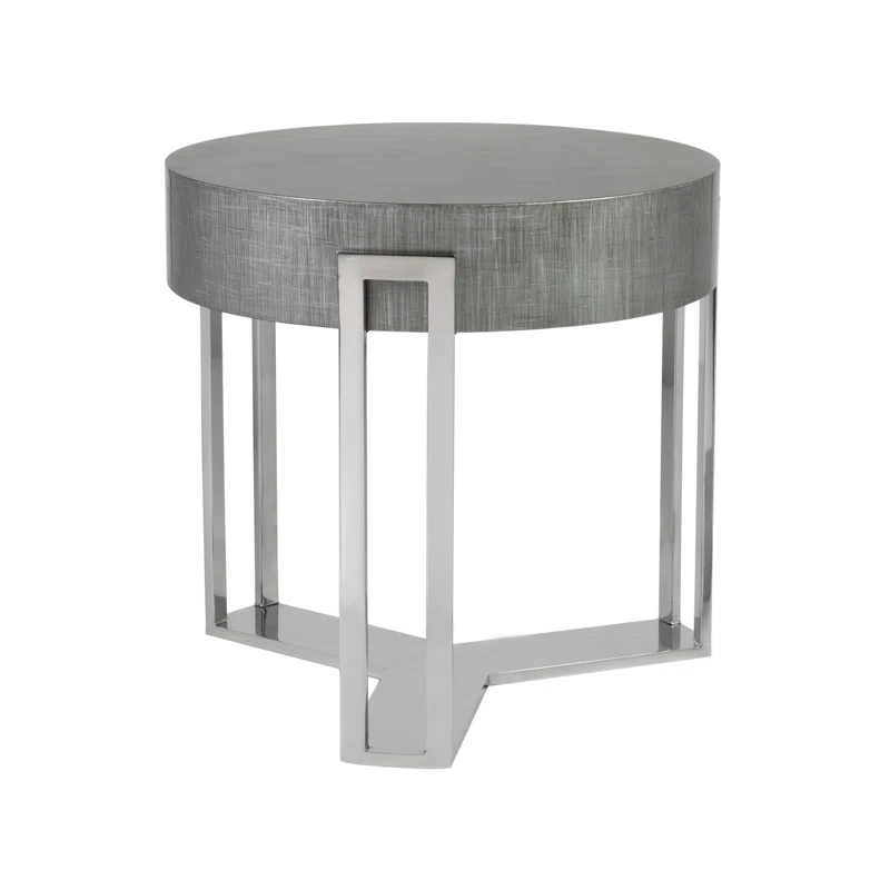Signature Designs Iridium Round End Table