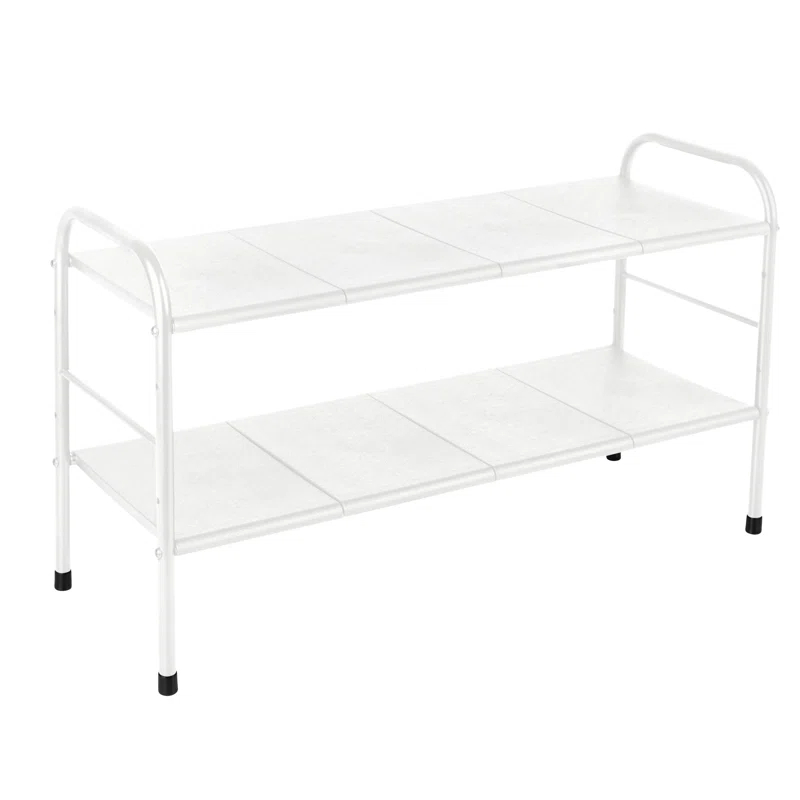 Under Sink Organizer - 2 Tier Adjustable Shelf Organizer with 8 Removable Panels - Kitchen or Bathroom Under Sink Organizers and Storage by Home-Complete