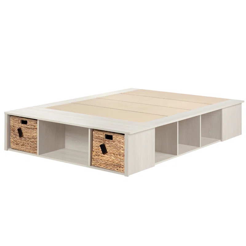 South Shore Lilak Storage Platform Bed