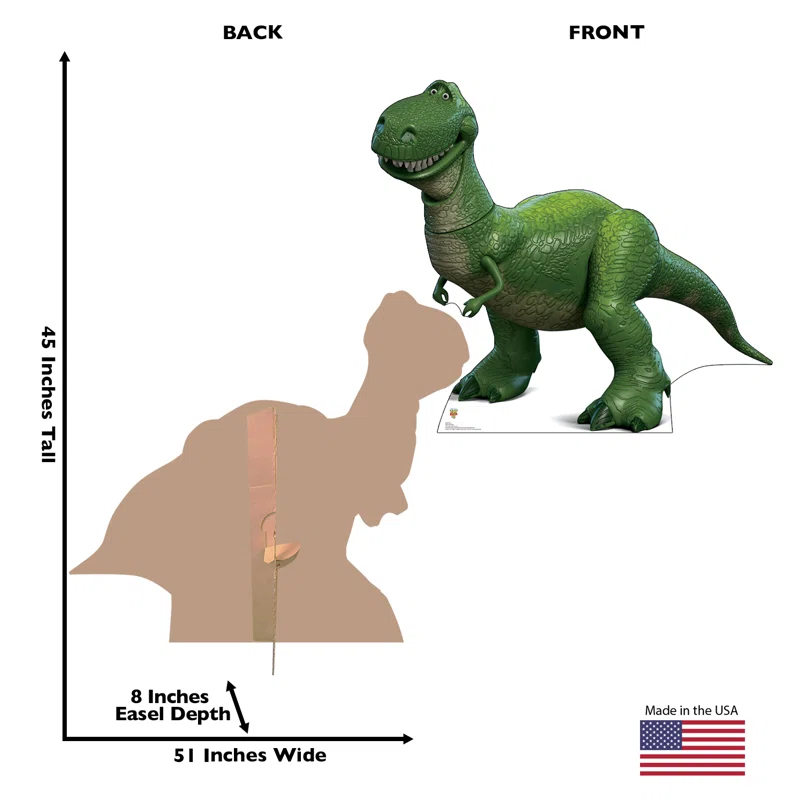 Advanced Graphics 45'' Disney/Pixar Cardboard Standup