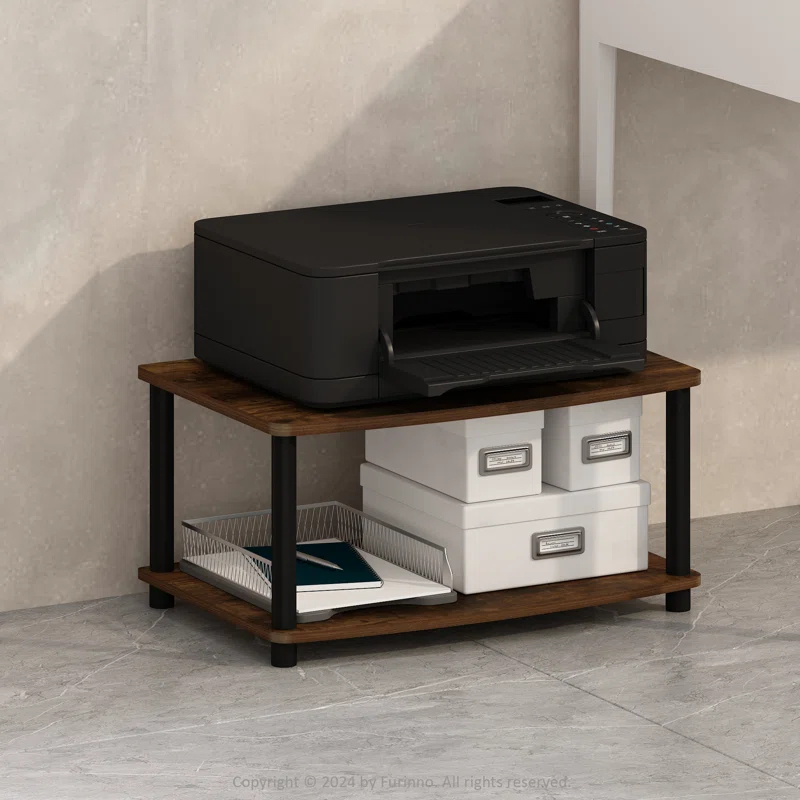 Furinno Turn-N-Tube 11'' H x 24'' W Printer Stand