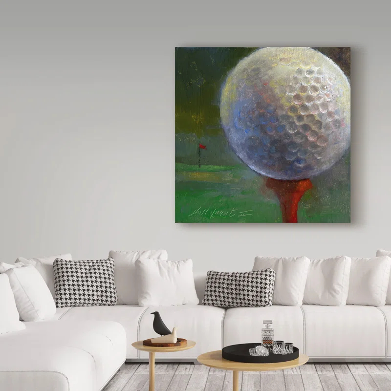 Hall Groat Ii " Golf Ball Centered " by Hall Groat Ii