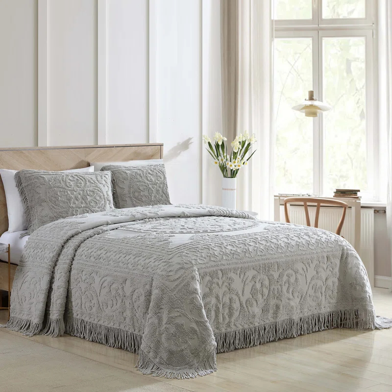 Winston Brands Cotton Trellis Coverlet