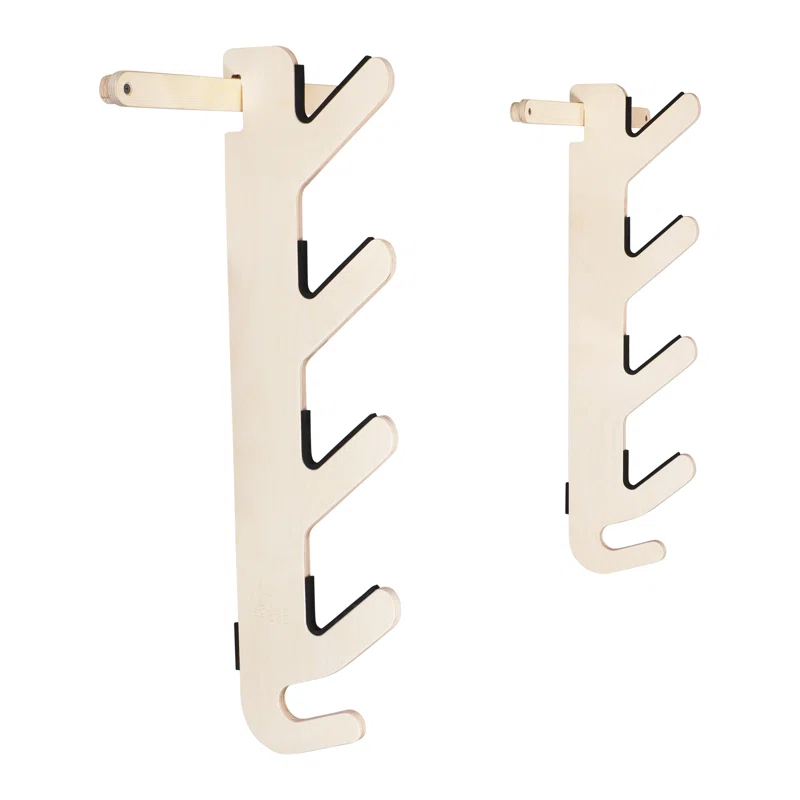 Grassracks 50040BB Hallsteiner Wall Mounted Adjustable Multi-Use Ski/Snowboard Rack