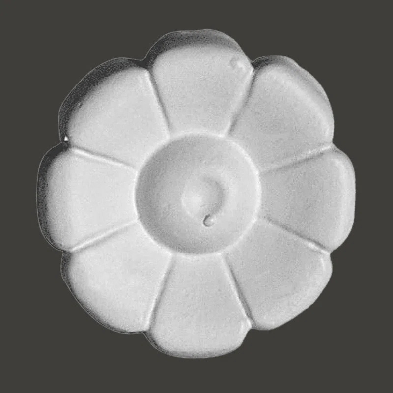 The Renovators Supply Inc. 2.5'' H x 2.5'' W x 2.5'' D Urethane Ceiling Medallion