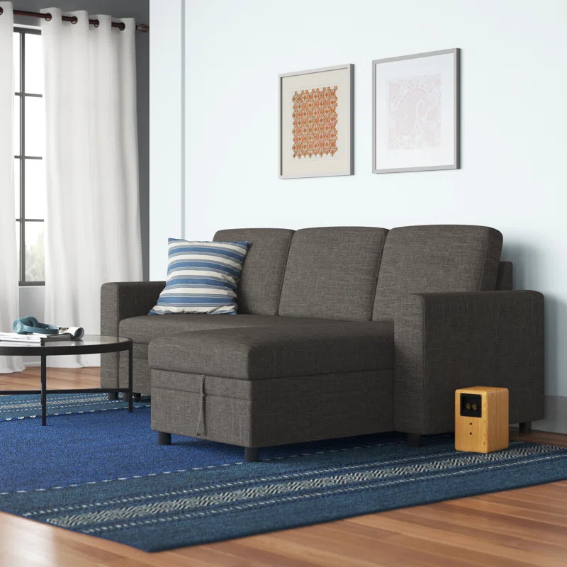 Three Posts™ Teen Rigoberto 2 - Piece Upholstered Sectional