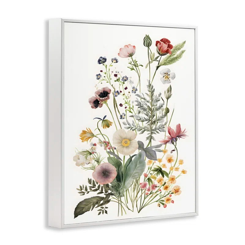 Stupell Industries Bb-280-Framed " Subtle Spring Blossoms "