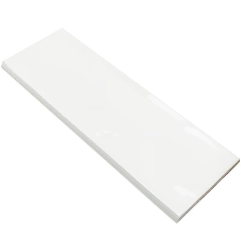 Bond Tile Pacific 12" x 4" Ceramic Bullnose Wall Tile Trim