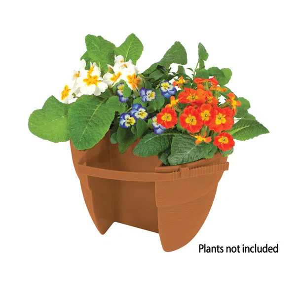 EMSCO Group Krystal Railing Planter
