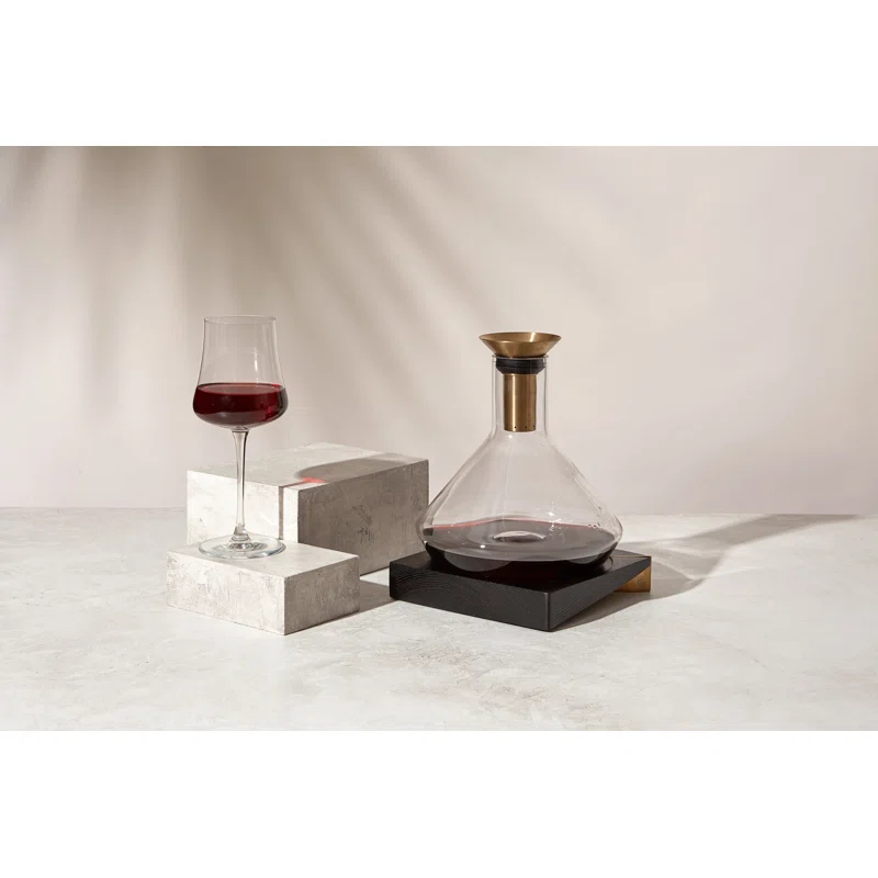 RBT RBT Wine Decanter With Sediment Strainer And Aerator, Enhance Flavor And Clarity