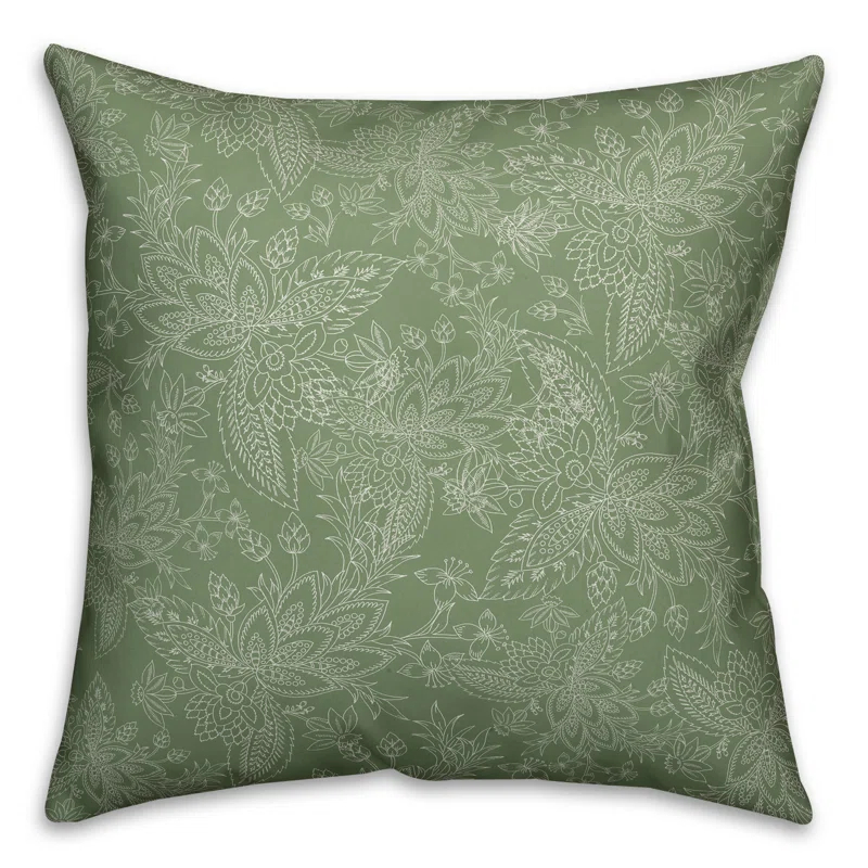 Designs Direct Creative Group Paisley Reversible Throw Pillow