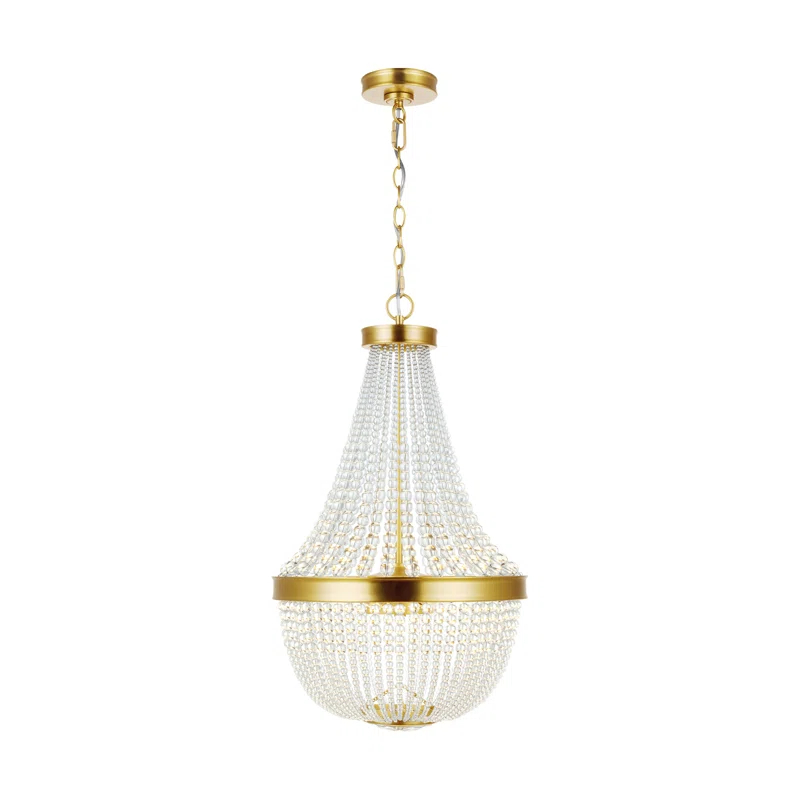 Carina 6 - Light Dimmable Empire Chandelier