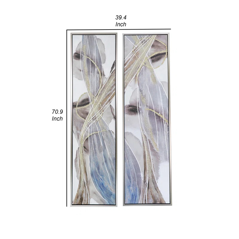 2 - Pieces Painting Print (Set of 2)