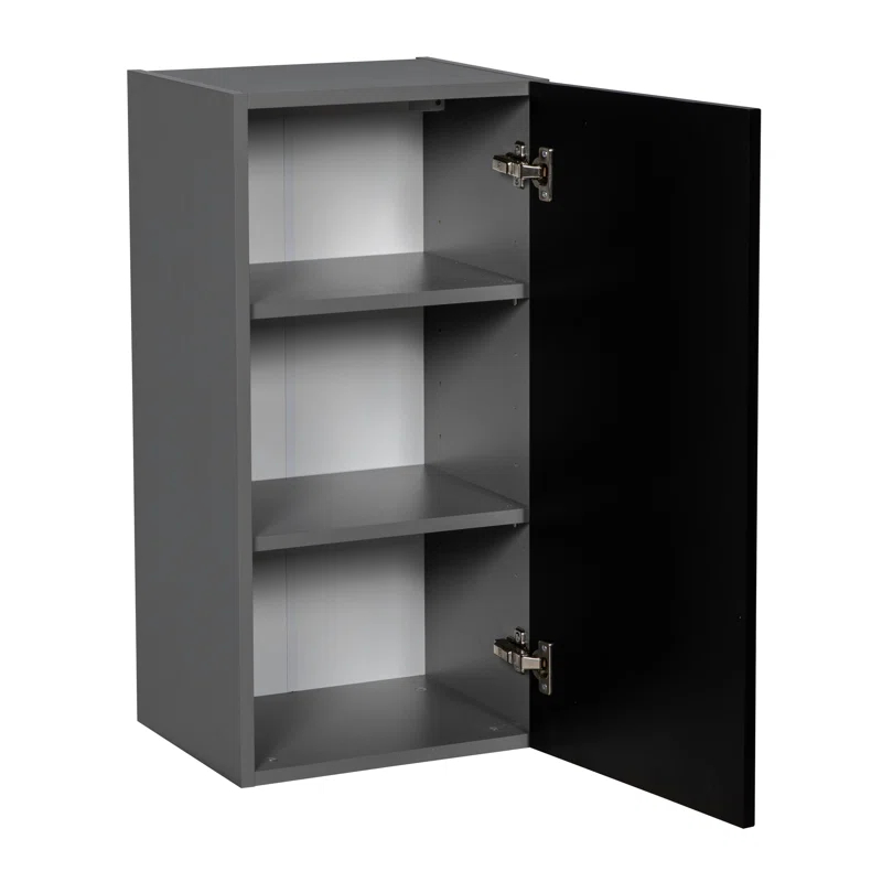 WALLKITCHENS Open Particleboard Standard Wall Cabinet Ready-to-Assemble