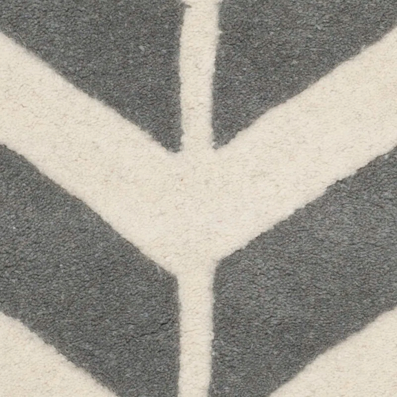 DASTINGO Chatham Hand Tufted Wool Chevron Rug