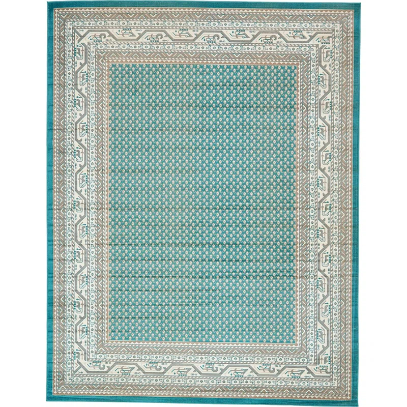 RugPal Wingate Turquoise Area Rug