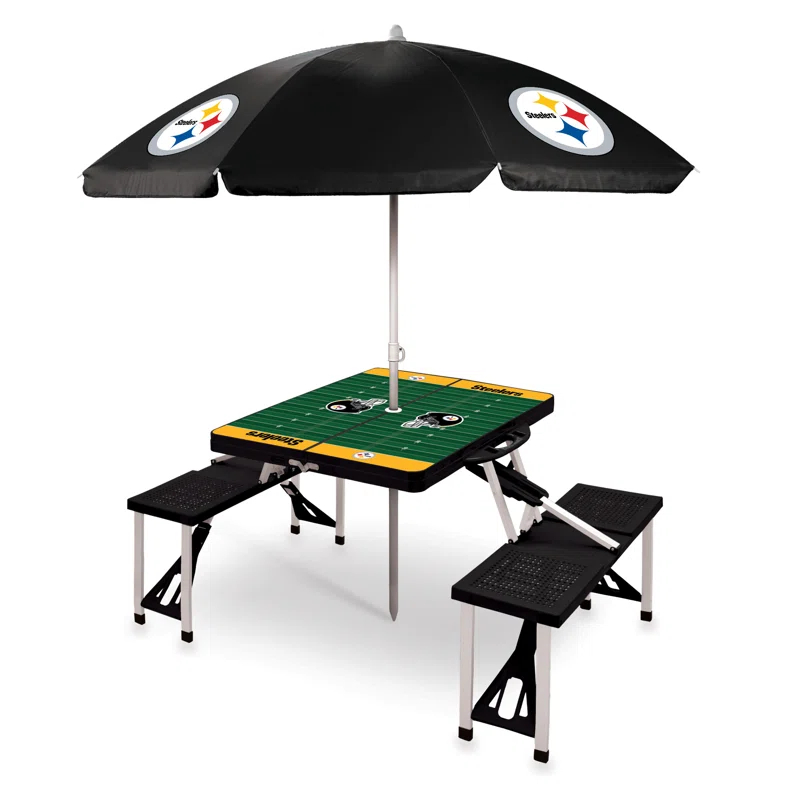 ONIVA™ NFL Patio Dining Set with Rectangular Table