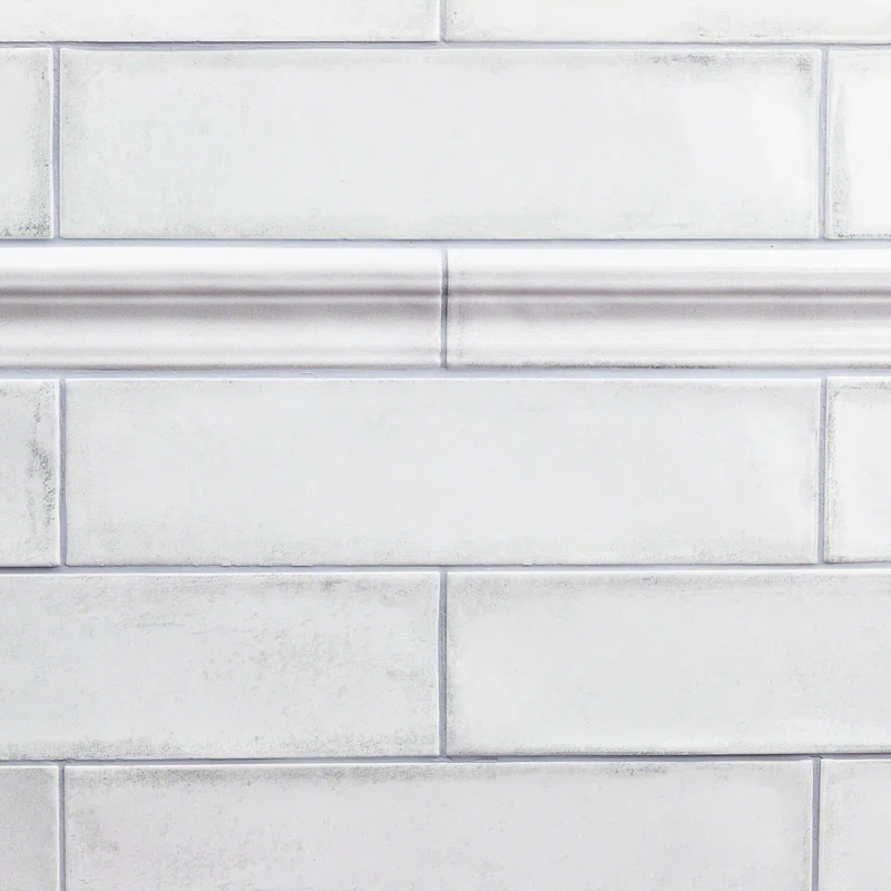 Bond Tile Chateau 12" x 2" Ceramic Quarter Round Tile Trim