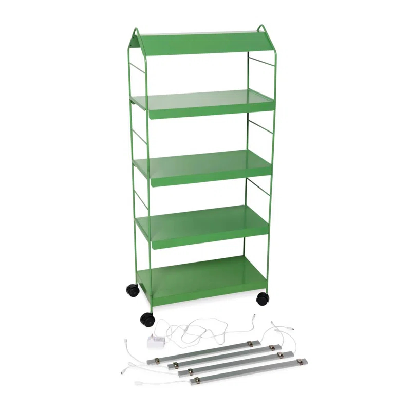Gardener's Supply Company Agie LED Grow Light Standing Shelf