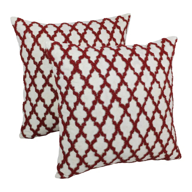 Blazing Needles Throw Pillow