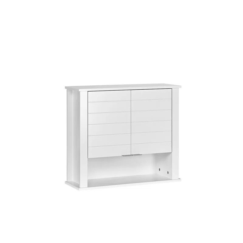 RiverRidge Home RiverRidge Madison Two-Door Bathroom and Laundry Wall Mount Storage Medicine Cabinet with Fixed and Adjustable Shelf
