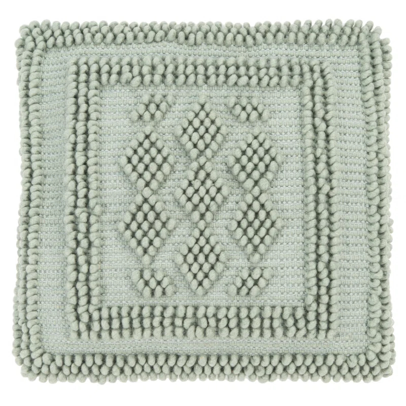 Safavieh Darvey Embroidered Wool Blend Reversible Throw Pillow