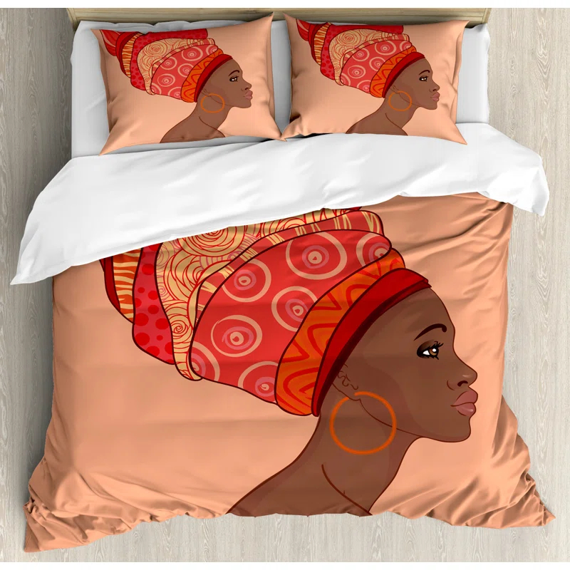 Ambesonne African Modern & Contemporary Duvet Cover Set