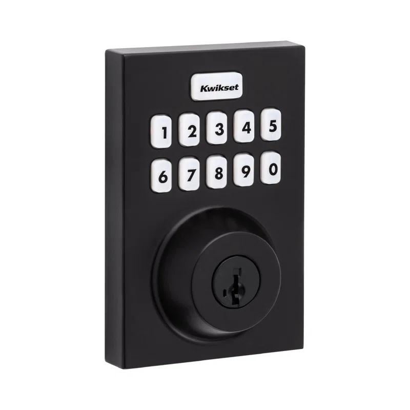 Kwikset Home Connect Smart Electronic Single Cylinder Deadbolt