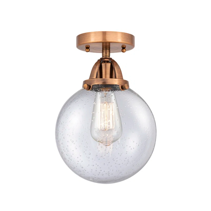 Innovations Lighting Glass Semi Flush Mount
