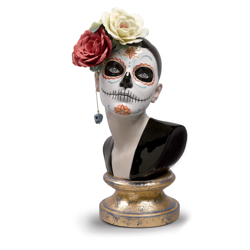 Lladro Beautiful Catrina Bust