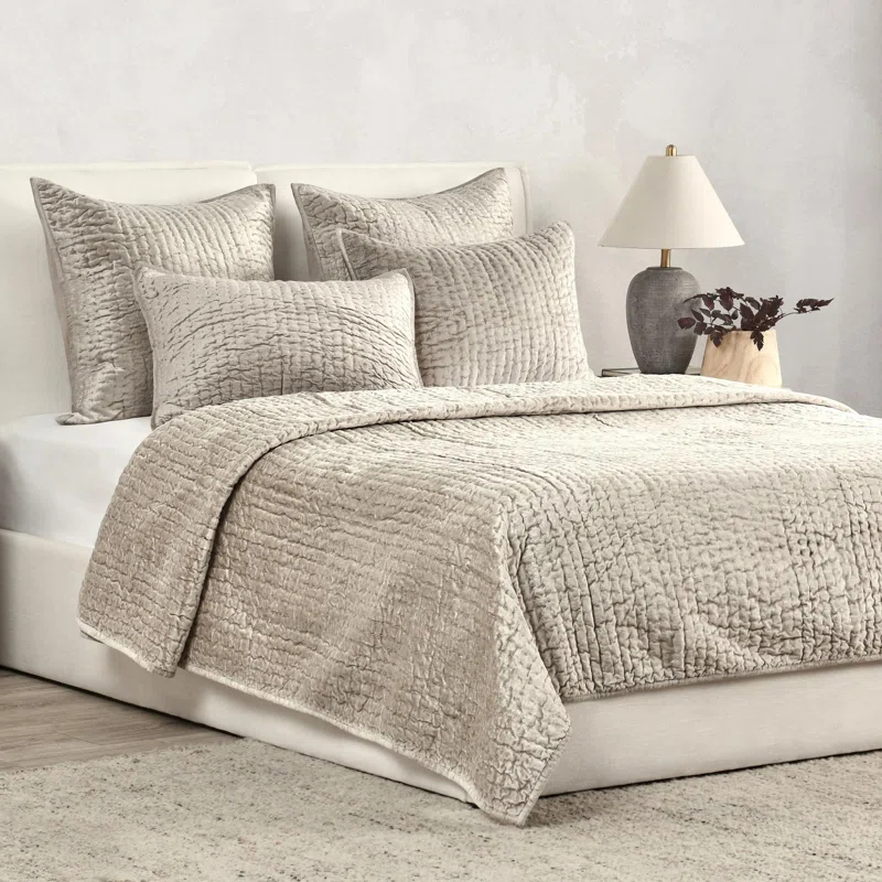 Birch Lane™ Tasmin Velvet Quilt