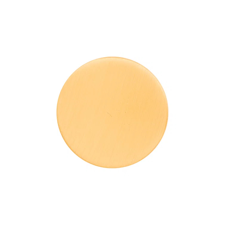 Urbane 1-1/4 in. Brushed Golden Brass Round Knob