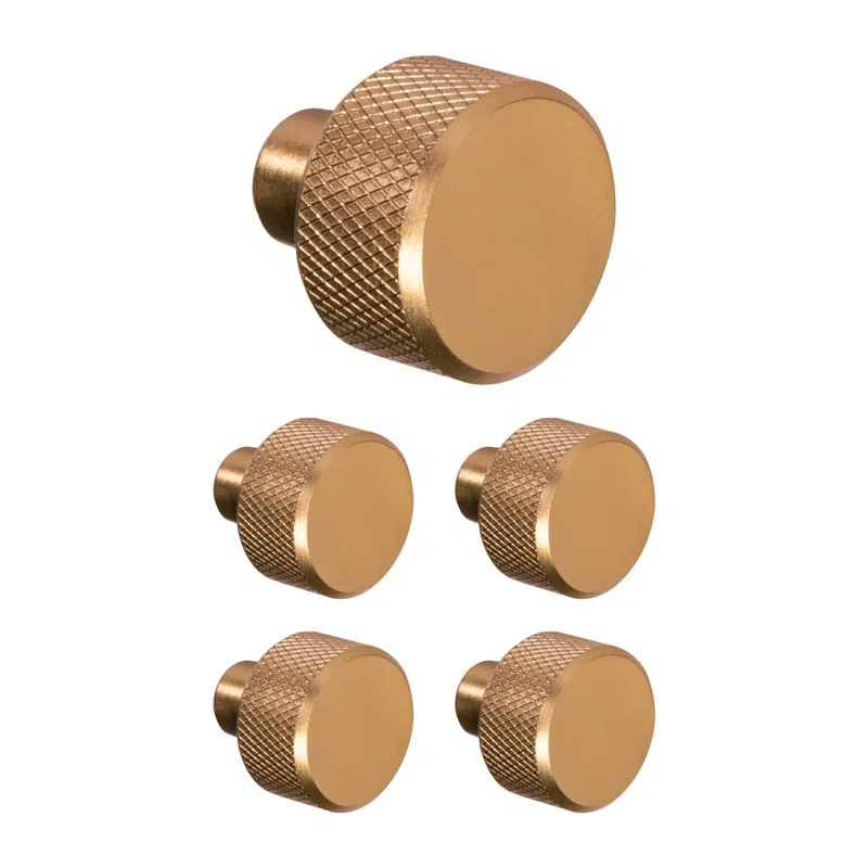 Design House Porter Cabinet Knob for Kitchen Bathroom Closet Dresser Cabinets-5-Pack (Set of 5)
