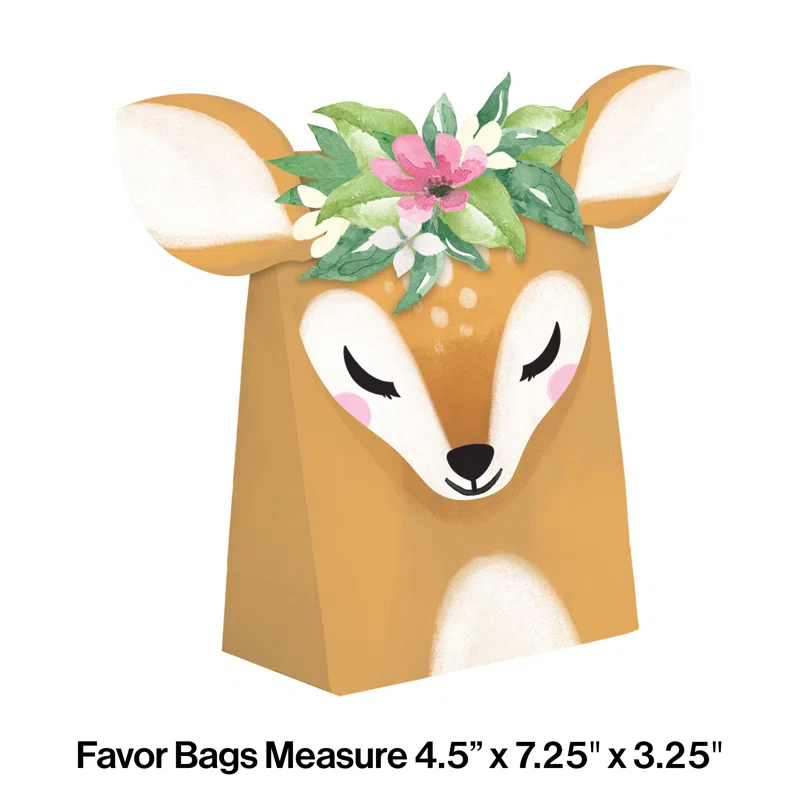 Creative Converting Paper Birthday Gift Bags (Set of 24)
