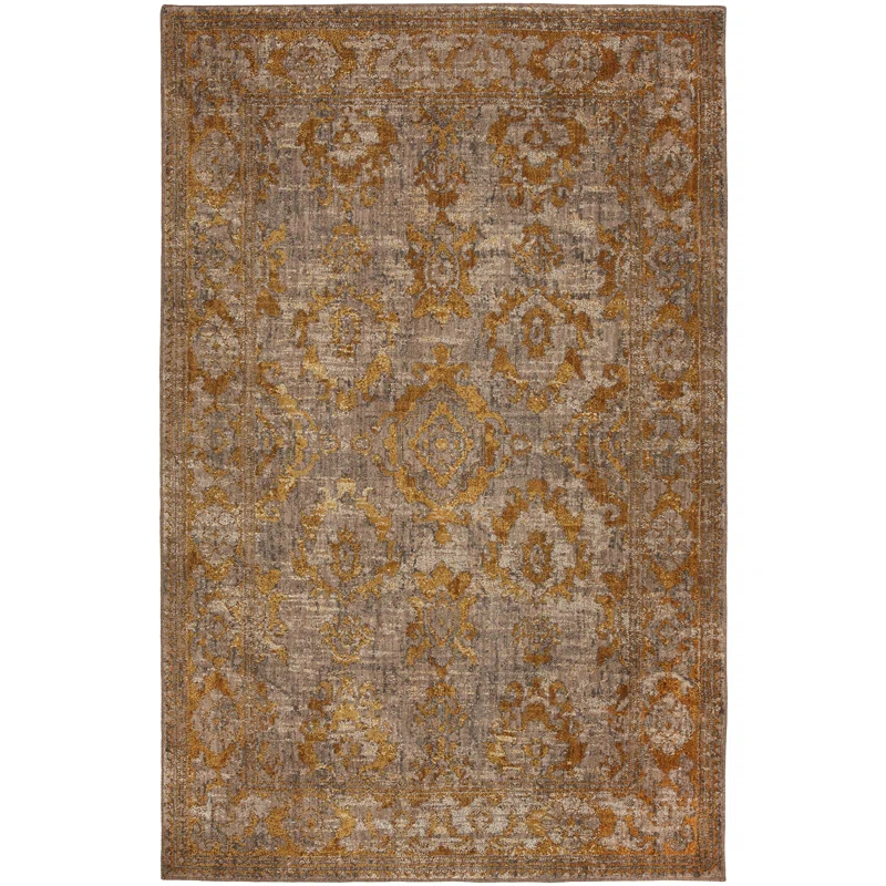 Karastan Amur Brown/Orange Area Rug