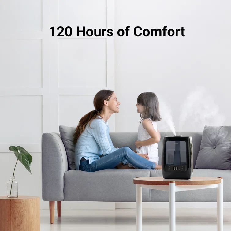 Winix Winix L200 2 Gallon Ultrasonic Humidifier with Warm/Cool Mist Aromatherapy & LightCel Technology