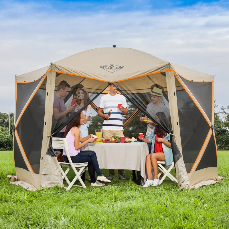Hike Crew 12 Ft. W x 12 Ft. D Fiberglass Pop-Up