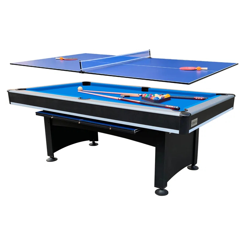 Rack Scorpius 7-Foot Multi Game Billiard/Pool With Table Tennis